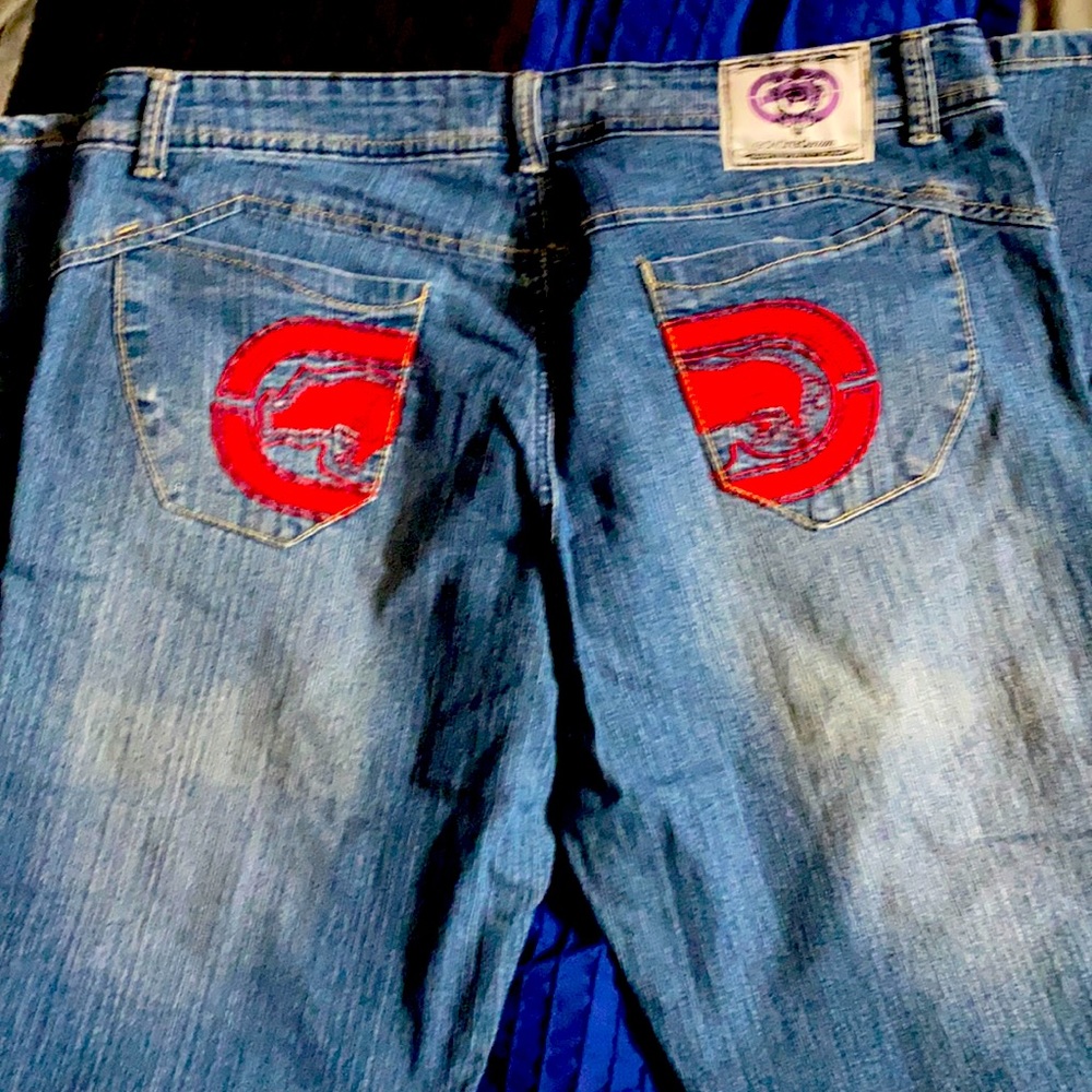 Ecko Red Denium Jeans